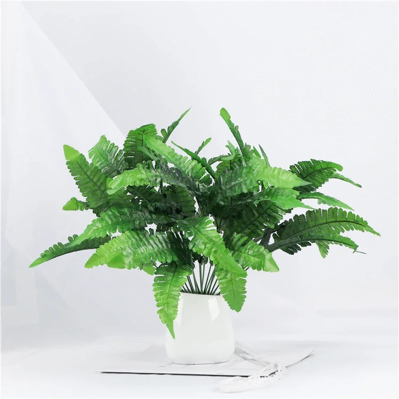 

Artificial Persian Grass Leaves Shrubs Bundles Plants For Indoor And Outdoor Home Office Decor