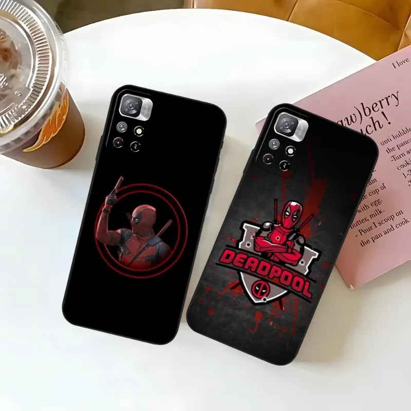 Cool Immortal Deadpool Groot Phone Case For Xiaomi Redmi 10A 9 9T 9A 10 8 8A Note 9S 7 11S 12 11 10S Pro Plus Cover