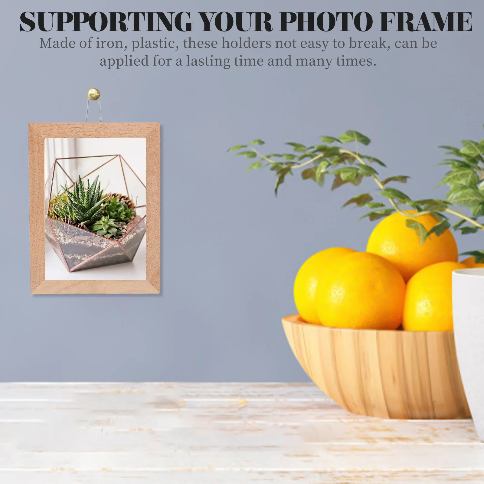 

30pcs Photo Frame Rack Picture Stand Support Back Holder Easel Display Bracket Iron Durable Home Office Studio Multi Purpose