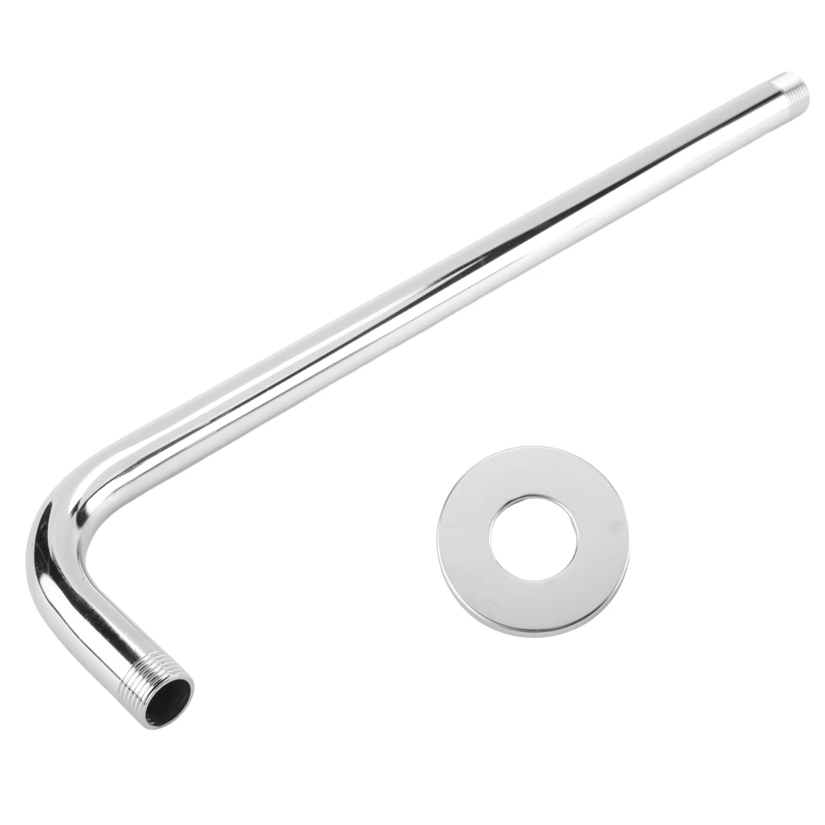 Shower Arm Wall-Mounted Extension Rod Stainless Steel Shower Extension Arm Tube Ceiling Shower Accessory for Shower Room