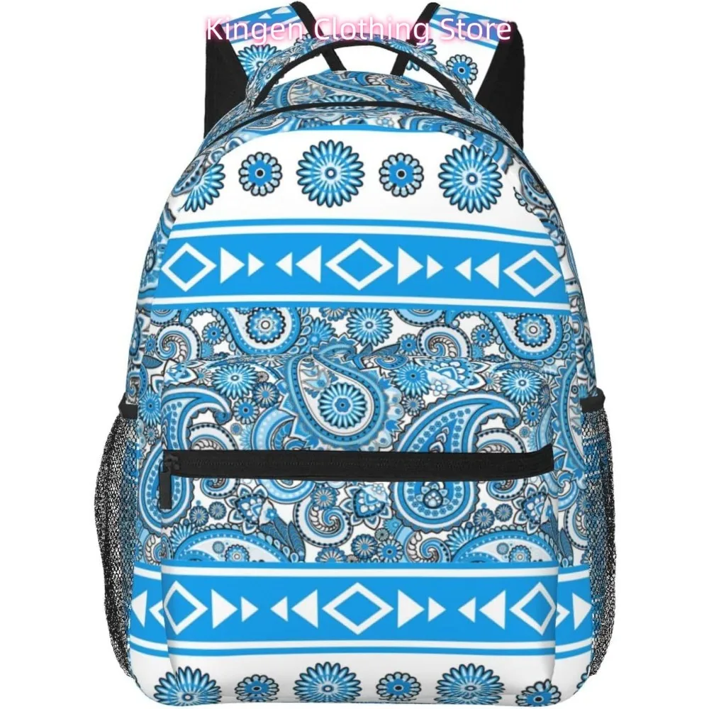 

laptop bag back to school Cartoon Cute Paisley Lightweight Laptop Backpack Lightweight Multipurpose Travel Casual Daypack Unise