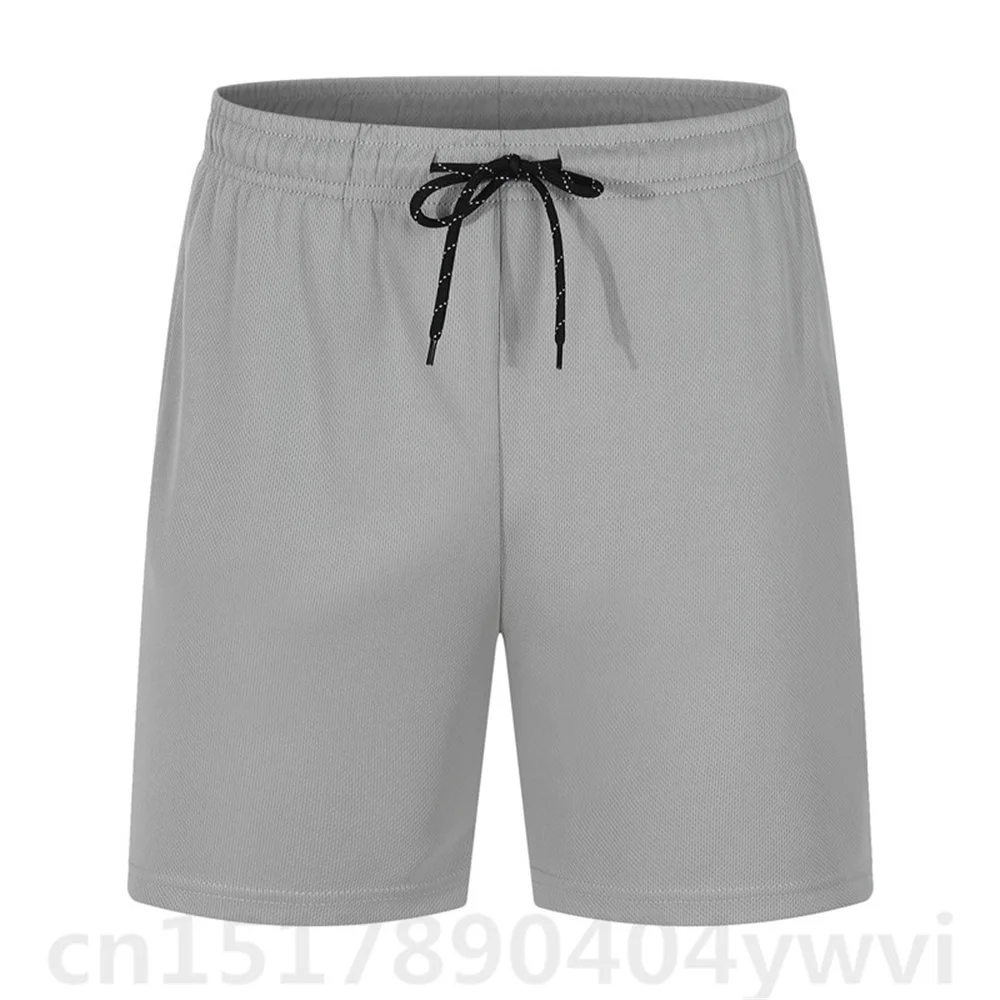 Sports and leisure mesh beach shorts for running, fitness, daily wear, solid color collection