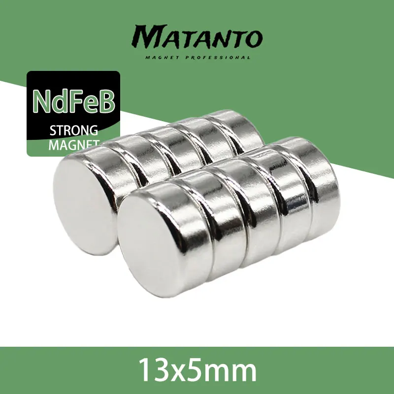 

5/10/20/50/100PCS Disc Strong Neodymium Magnets 13x5mm 13mm x 5mm Permanent Round Magnet Powerful Magnetic Magnets 13*5 mm