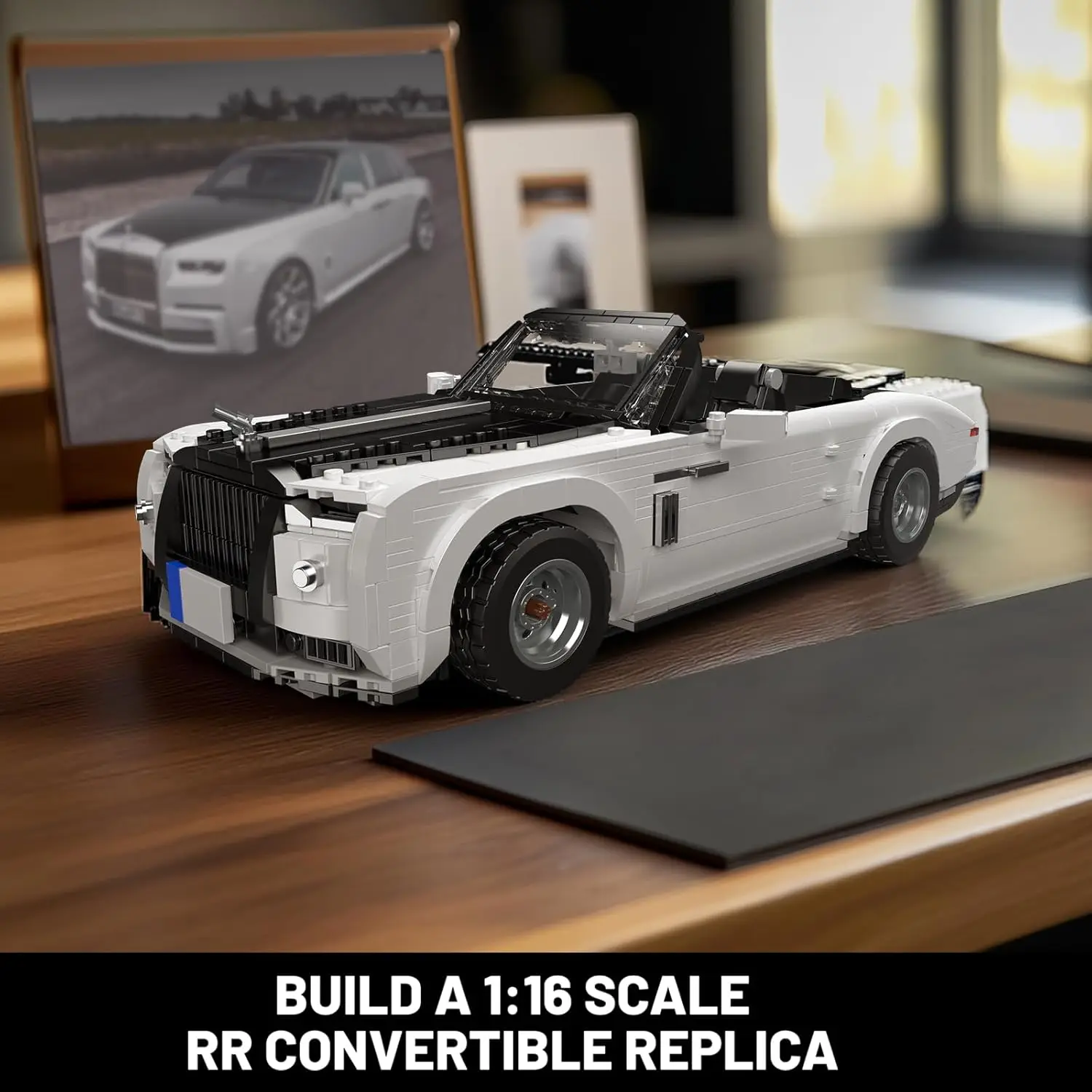 MOULD KING 10031 Creativie Technology Sports Car Cabrio Car Model Building Blocks Kit,Designer Firas Abu-Jaber