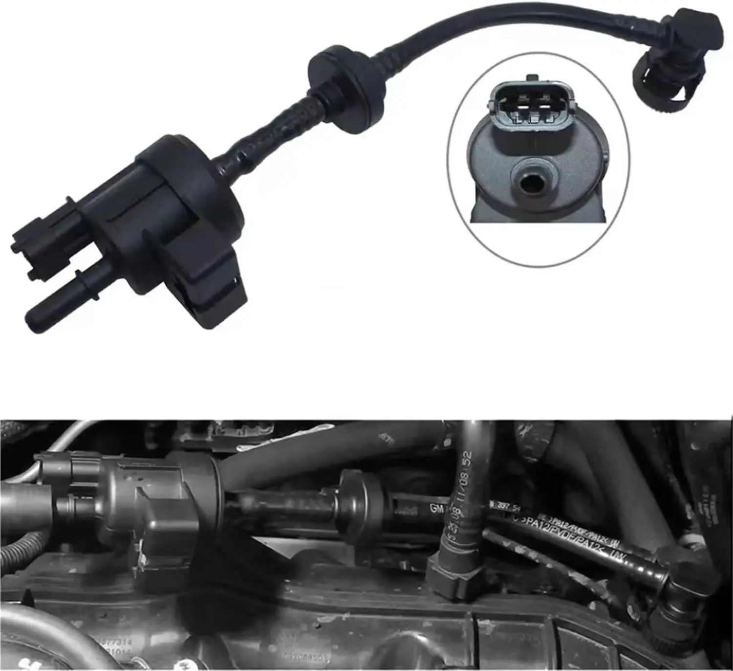 

Vapor Canister Purge Solenoid Valve OE Replacement For Buick Encore Chevy Cruze Sonic Trax 1.4L 55573017 0280142505 55576071