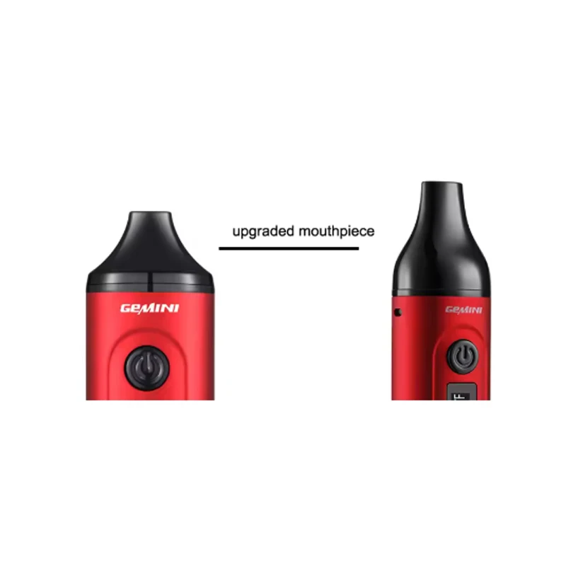 2025 Anix Gemini Pro Vaporizador de ervas secas com novo sistema de resfriamento de fluxo de ar e câmara de aquecimento de forno inoxidável Kit de caneta Vape de ervas