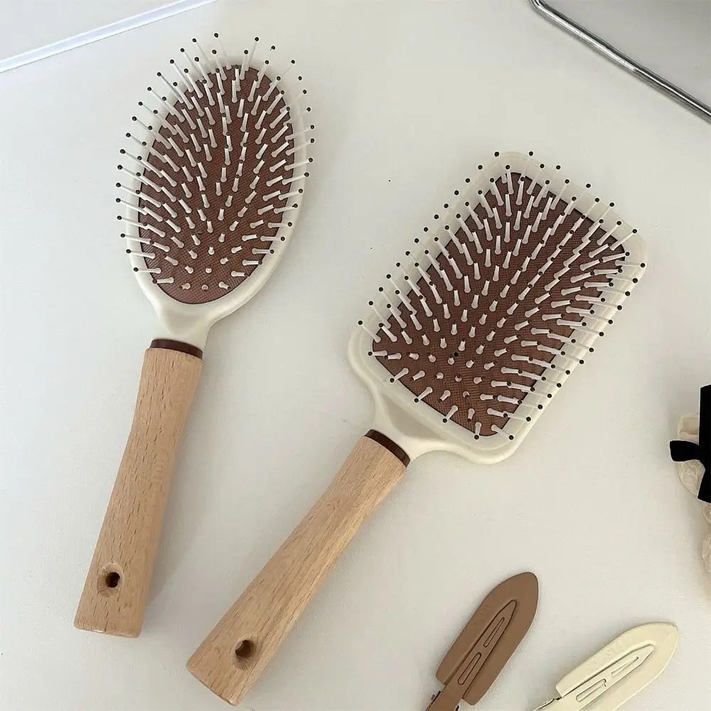 Fashion Portable Air Bag Comb Anti Static Scalp Air Cushion Comb Relieve Head Blood Circulation Comb Brush Curly Hair