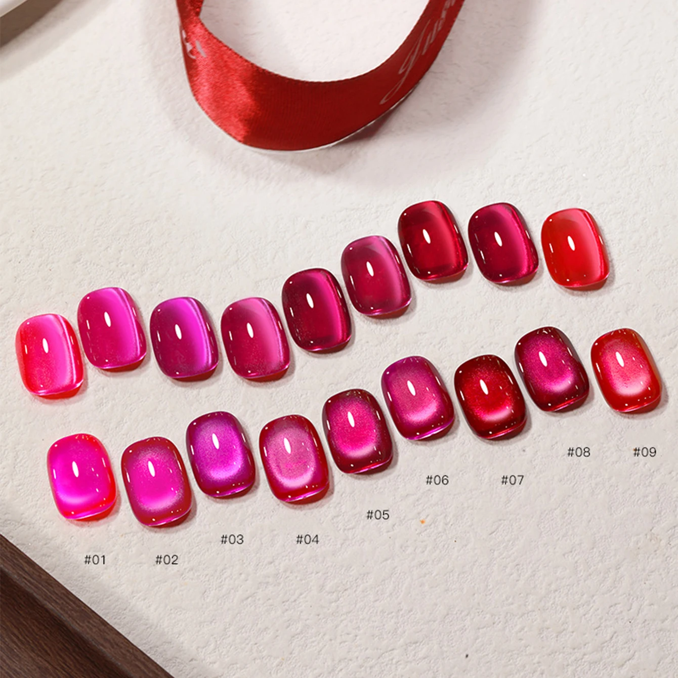 MIANEL 2026 Letni Nowy Żel do  – Nail Art Pink Cat Eye recenzja i cena