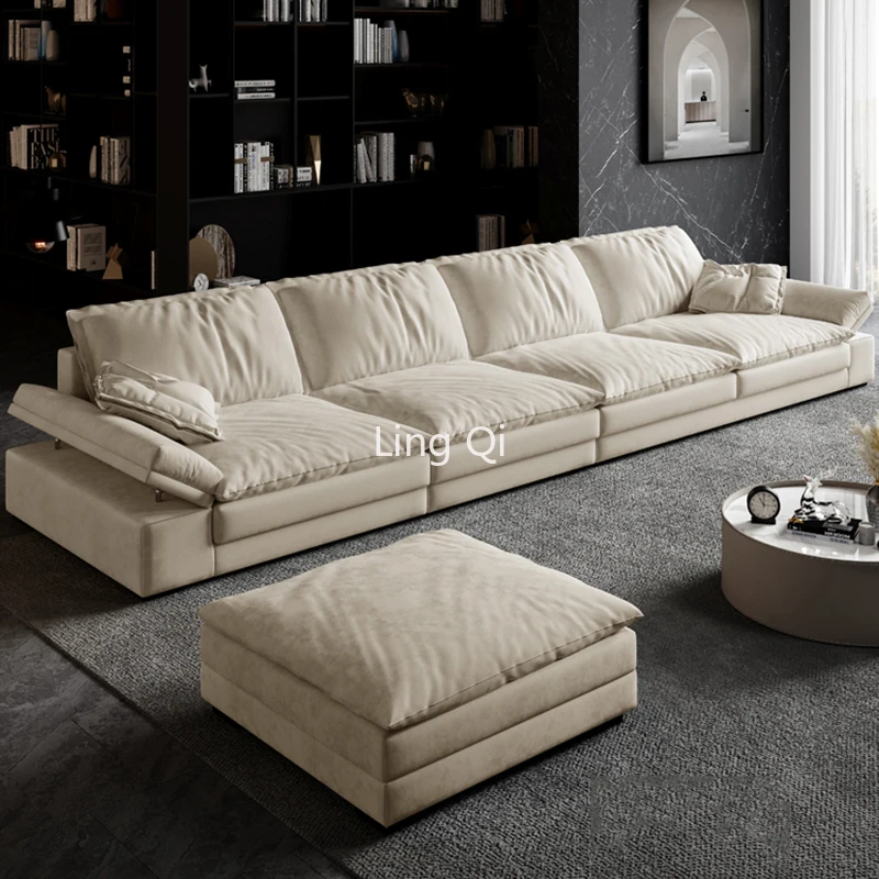 

Sectional Sofa Living Room Armchair Longue Recliner Modern Design 3 Seater Sofa Luxury Floor Divani Soggiorno Home Furniture