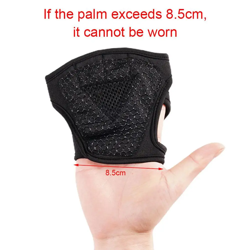Hand Palm Protector Gym Fitness Gloves Bodybuilding Pads Dumbbell Training Weight Gloves Grips Power Lifting Workout Gloves view 6