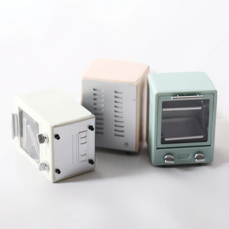 1PCS Dollhouse Miniature Kitchen Coffeemaker Electric Oven Microwave Oven Barbecue Machine Kitchen Electrical Model Pretend Toys