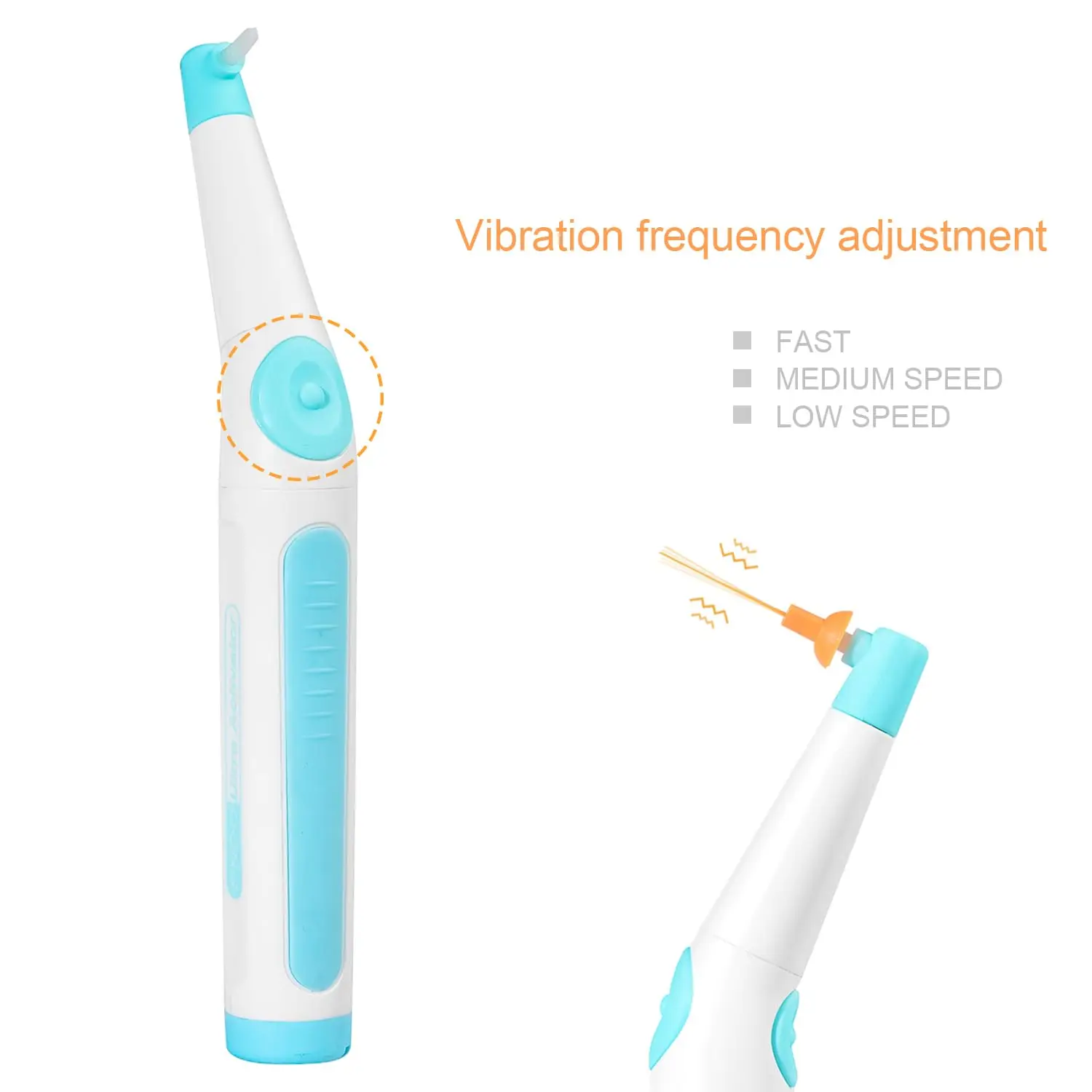 Dental Wireless Ultrasonic Activator Handpiece 14mm Connection Dental Cleaning Instrument