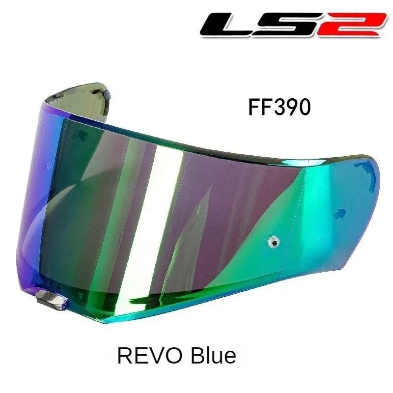 Original ls2 ff390 Vollhelm exklusive hoch auflösende transparente farbige versilberte braune Linse original echt