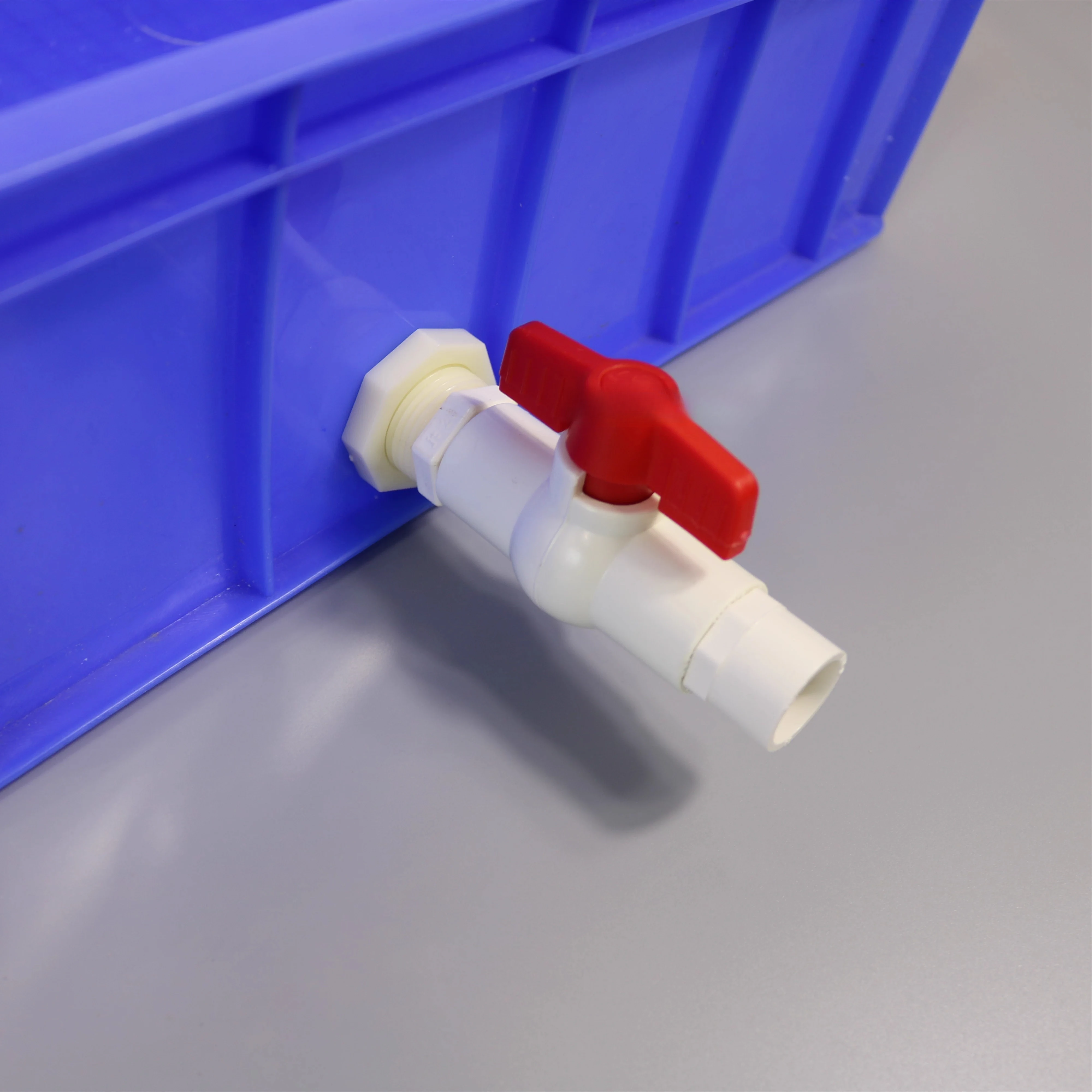 Habitat Drainage Kit for Turtle Enclosure, Bulkhead Fittings Kit 1/2