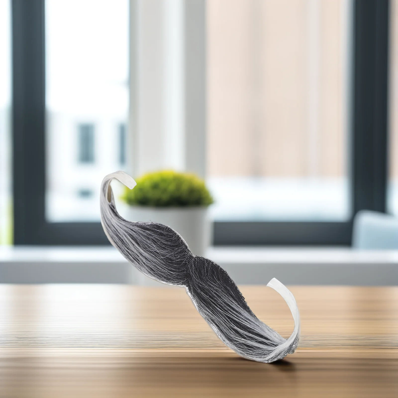 2pcs Fake Beard Mustache Precut Lifelike For Party Cosplay Masquerade Adult Realistic Mustache Festival Decor