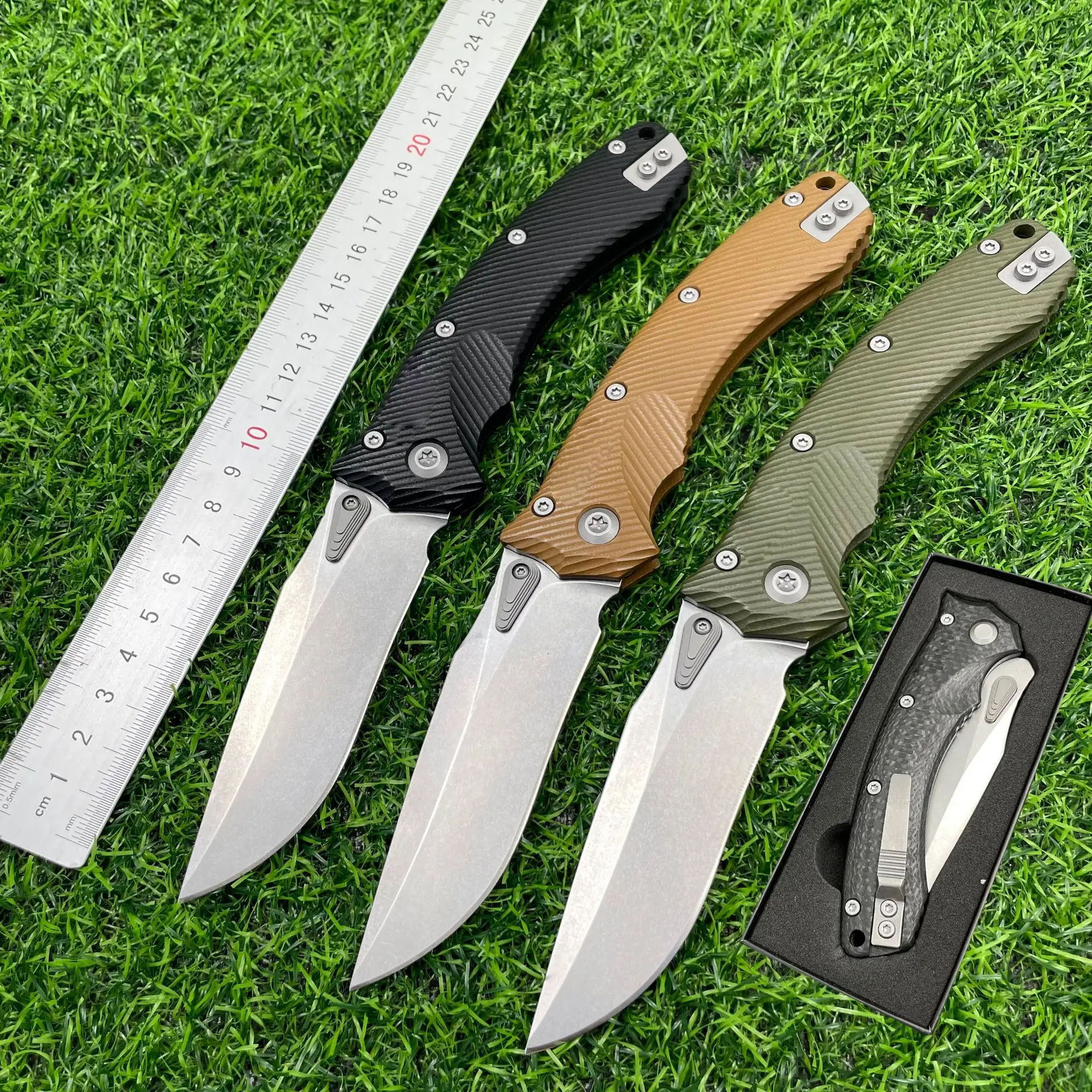 

M390MK Blade EDC Folding Knife Aluminium Alloy Handle Outdoor Hunting Camping Fishing Hiking Survival Pocket Knife knivefolding