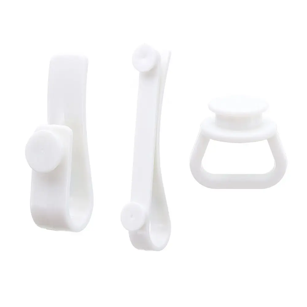 

3Pcs/Set Plastics Bags Hooks Accessories Button Handbags Clips Bogg Bag Hook Multi-Purpose Key Holder Bag Storage Hooks