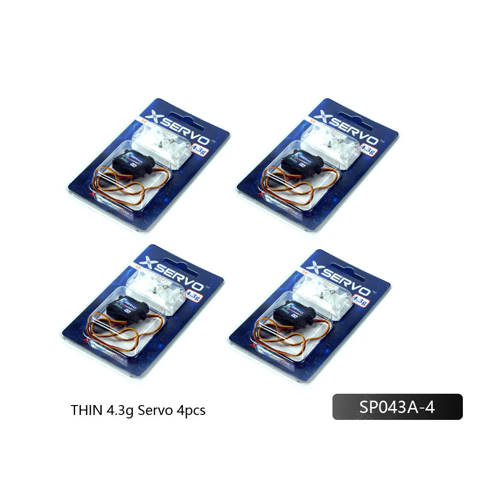 

AEORC High Speed High Torque PZ X-Servo 4.3g for RC Helicopter Car Boat - Electronic Receivers for RC Airplane