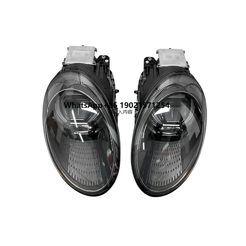 Für Porsche 911 2020-2023 Auto Modifikation Auto Lichter LED Modifizierte Scheinwerfer Neue Tagfahrlicht für 992 Modell