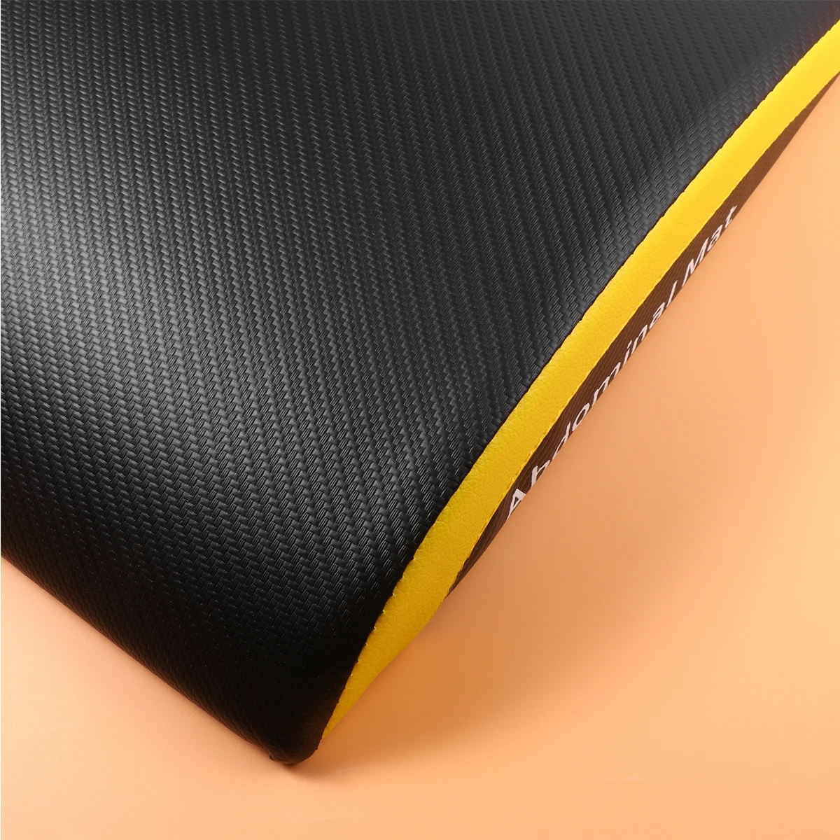 

1 Pc Abdominal Mat Sit Foldable Cotton Fitness Training Board Cushion Back Support for Effective Ab Workouts Black Yellow