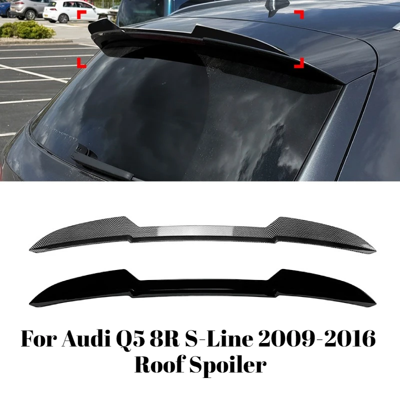 

For Audi Q5 8R Sline 2009-2016 - Roof Spoiler/Rear Spoiler/Wing Exterior Styling Upgrade Aerodynamic Optimization Personalized