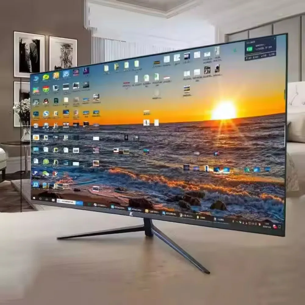 

24-дюймовый изогнутый игровой монитор — ЖК-экран 2K FHD IPS со скоростью обновления 165 Гц, дисплей настольного компьютера для геймеров