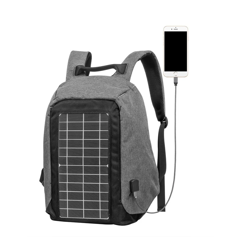 

Waterproof Outdoor Sports Lightweight Solar Backpack Power Bank Panel Solar Backpack