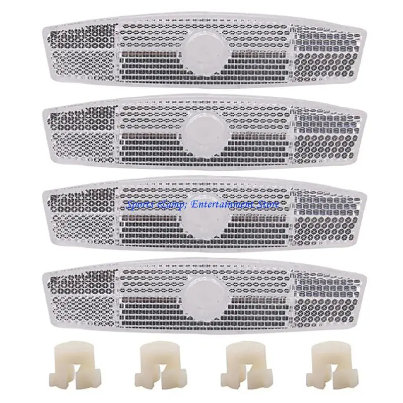 

G7NF 4Pcs Bikes Wheel Reflectors Spoke Foldings Bikes Reflectors Bikes Wheel Reflectors Bikes Spoke Reflectors