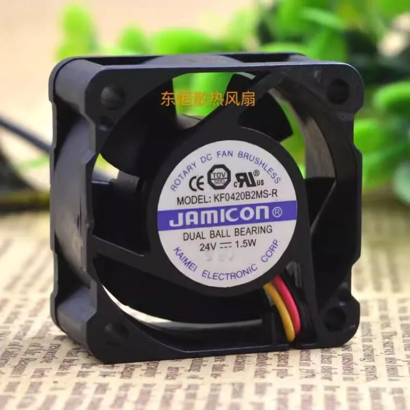 New Cooling Fan for JAMICON KF0420B2MS-R 24V 1.5W 4020 4CM 40*40*20MM