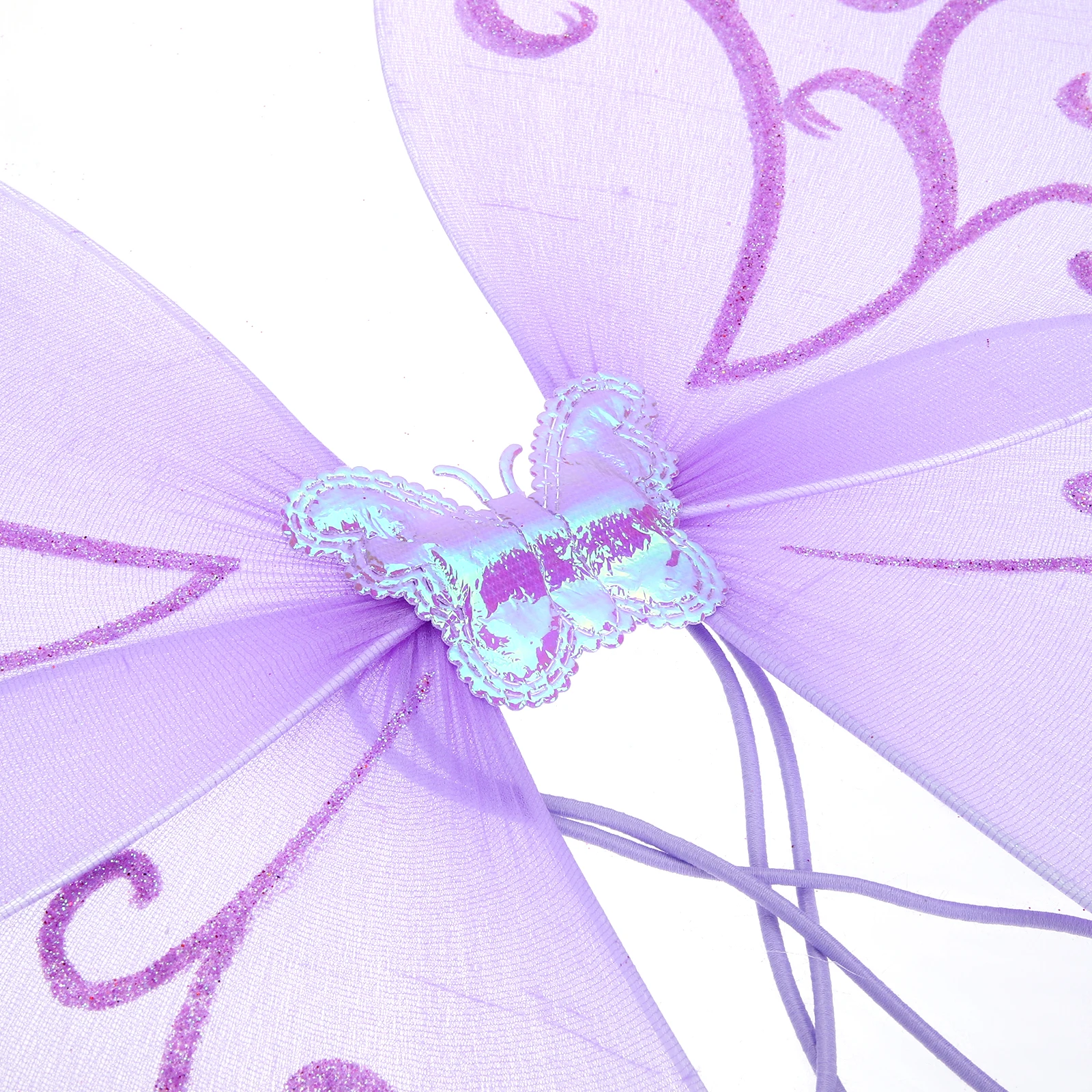 

4pcs Children Fairy Wings Blue Purple Pink Burgundy Girls Butterfly Costume Role Play Props for Party Supplies Christmas