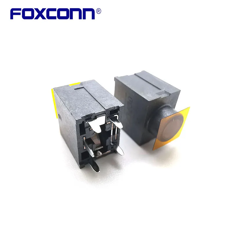 Foxconn JAC331-0140ABB-8H Audio Jack Female Vertical Earphone Stand Stereo Panel Mount Socket 5 Pin Input Jack Connector