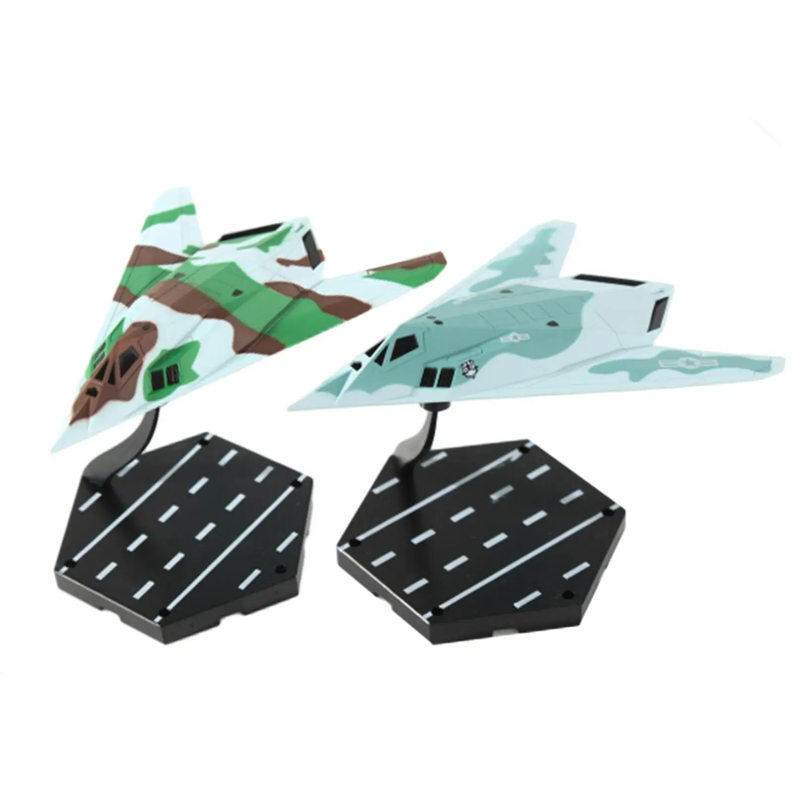 

1/144 F117 литая под давлением модель истребителя, миниатюрные игрушки с подставкой, ретро модель самолета для офиса