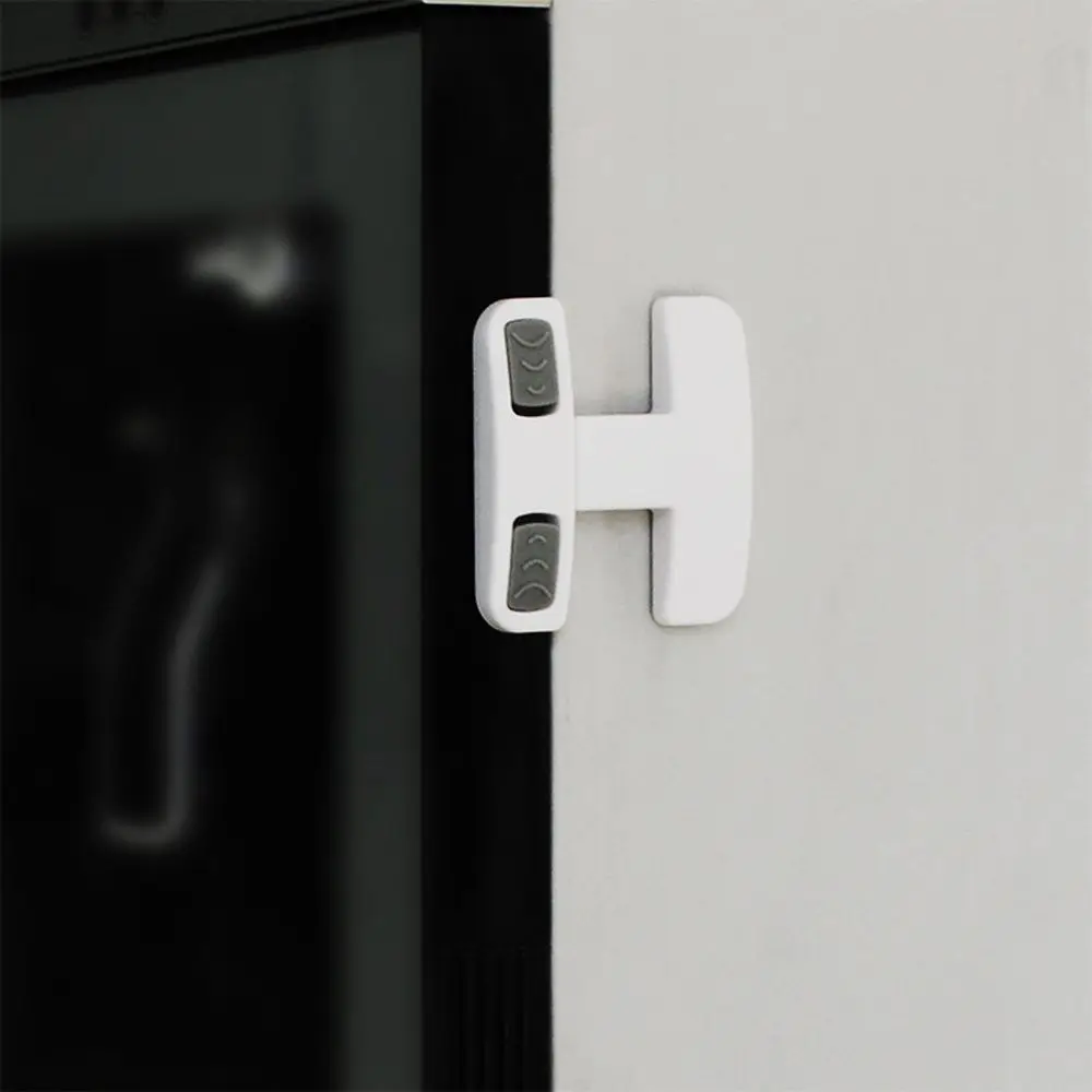 

Unique Multipurpose Double Buckle Firm Cabinet Locks Child Protection Equipment Refrigerator Door Locks Baby Safety Locks