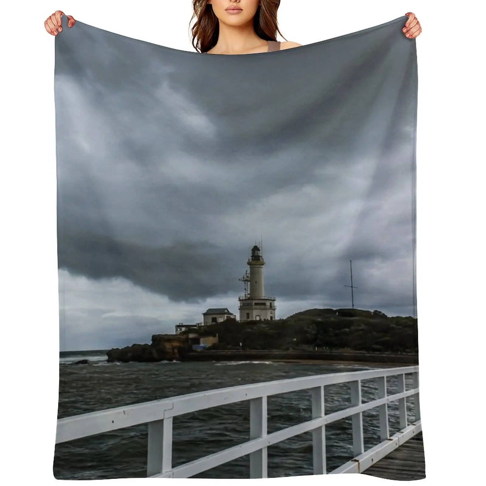 

Light My Way Through The Storm Throw Blanket warm winter sofa bed Vintage Sofas Blankets