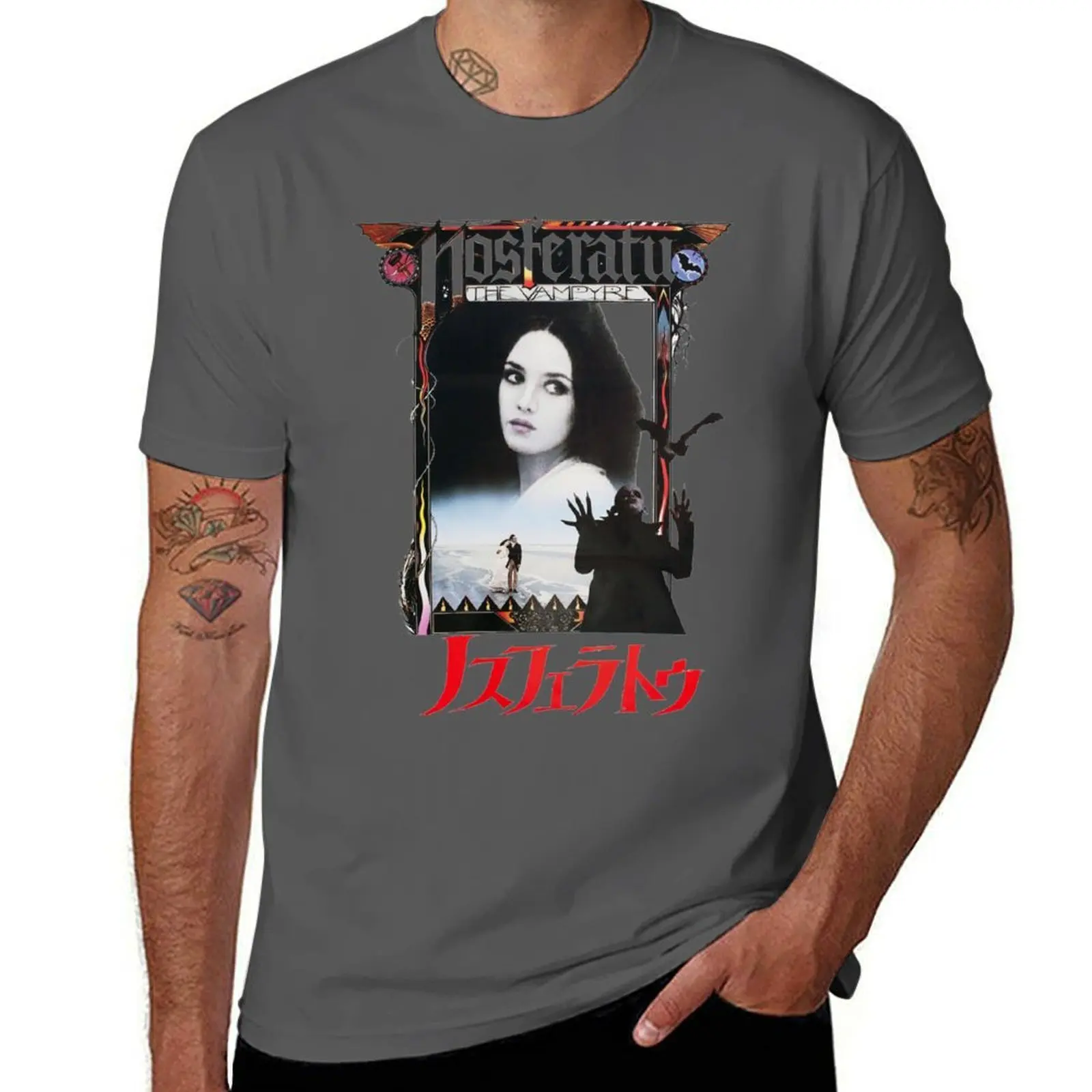 

Nosferatu the Japanese Vampyre T-Shirt t shirt man designer anime t shirts oversize T-Shirt