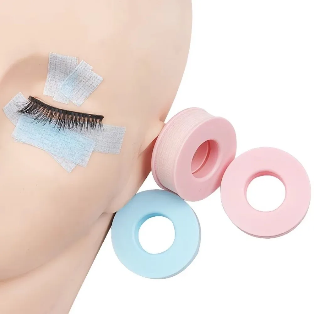 Non-Woven Eyelash Extension Tape Micropore Fabric Low Trauma Under Eye Pad Medical Grade Small Size Lash Lifting Tape