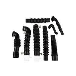 LG XQB65Series Washing Machine Inner Drain Pipe Outlet Pipe Black with Extra Lining Rubber Hose Internal Connection Hose