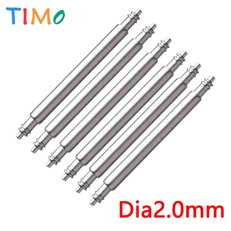 Diameter 2.0MM Watch Band Spring Bar For Street Series Skx Skx007 Series For 16 18 20 22 24 26 MM Watch Band Repair Spring Bar