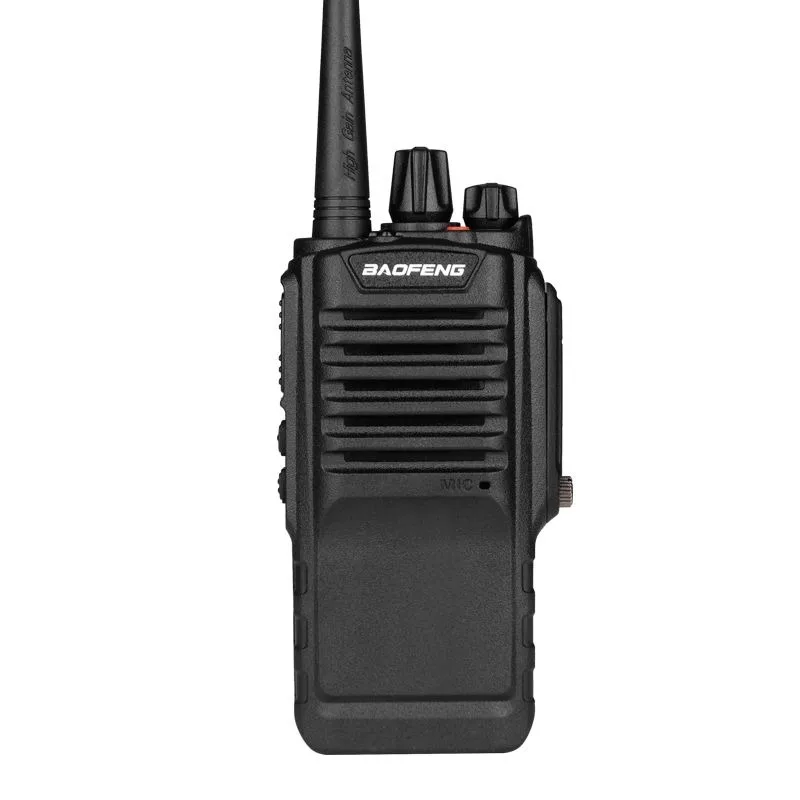 Baofeng walkie-talkie de alta qualidade ip67 à prova d'água resistente a quedas bateria de grande capacidade chamada criptografada intercomunicador portátil ao ar livre