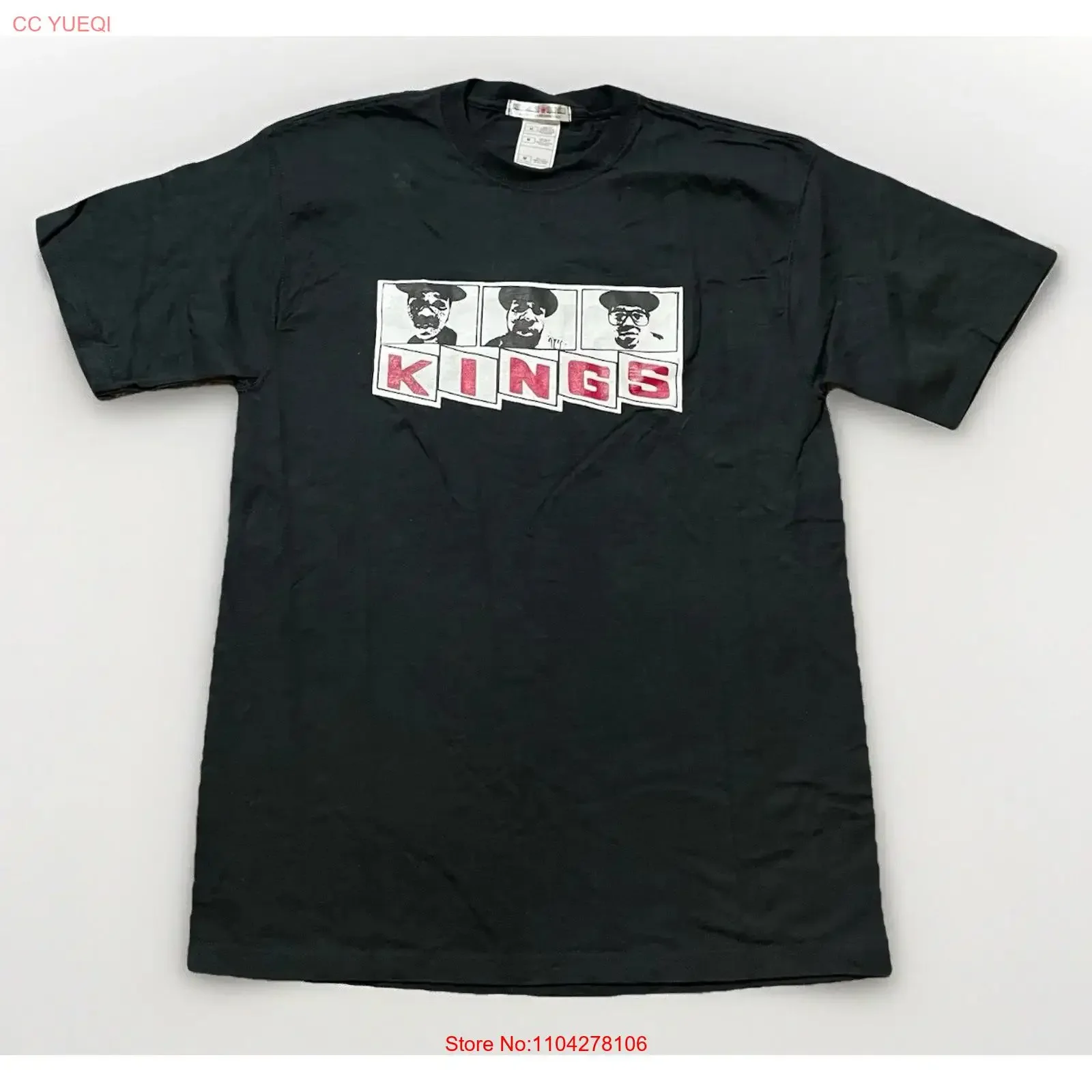 Willie Dynamite Bronx Made Kings T Shirt M Black Rare Vintage Streetwear vintage Washed Top For Everyday Wear Stylish