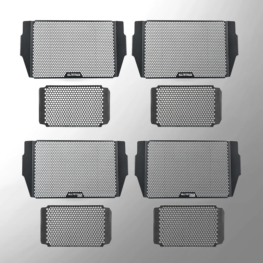 

Motorcycle Accessories Radiator Grille Cover Guard Protection For Ducati Multistrada 1200 S 1200S Touring 2010-2012 2013 2014