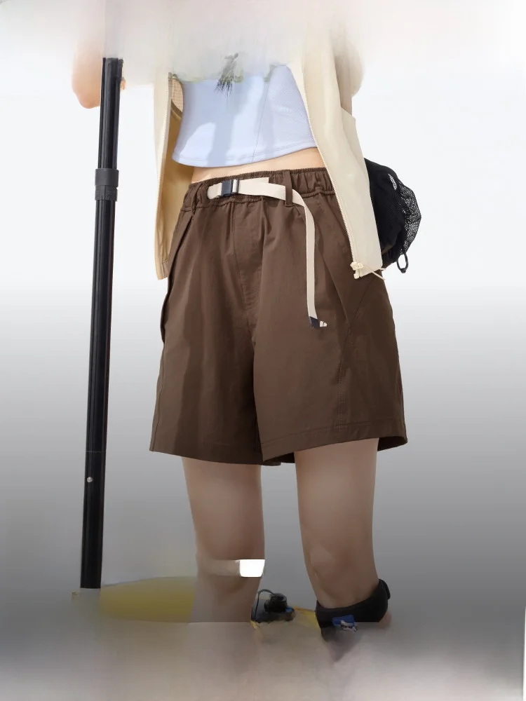 

Водостойкие рабочие шорты для женщин: охлаждающие, быстросохнущие, для активного отдыха, летние, с защитой от солнца и влагоотведением