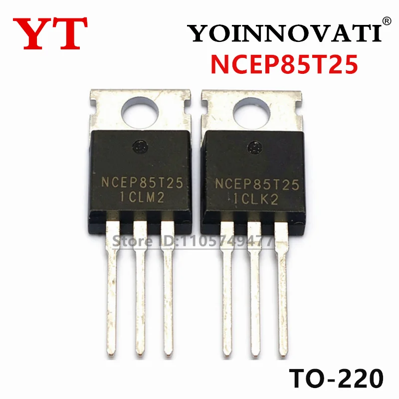 10-100Pcs NCEP85T25 NCEP85  Inline MOSFET 85V 250A