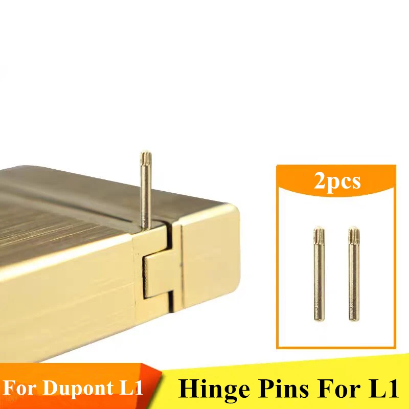 Fit For Dupont Ligne 1 L1 Lighter Gold/Silver Alloy Replacement Link Pins Case Lid Connect Hinge Pin Repair Accessory Inner Part