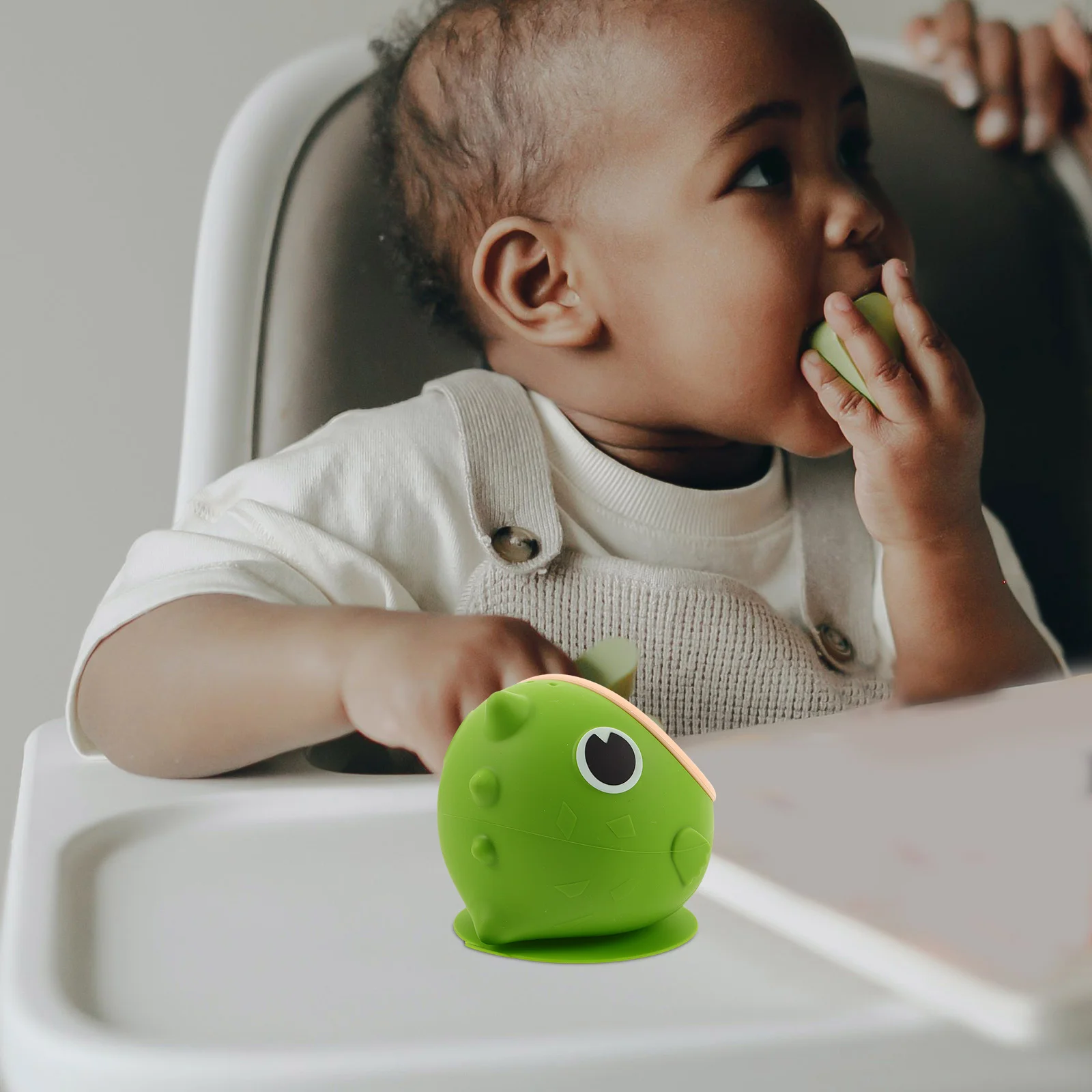 

Dinosaur Snack For Toddlers Silicone Feeding Unbreakable Suction Base Cute Kids Tableware Infant Food Bowl Portable Cereal