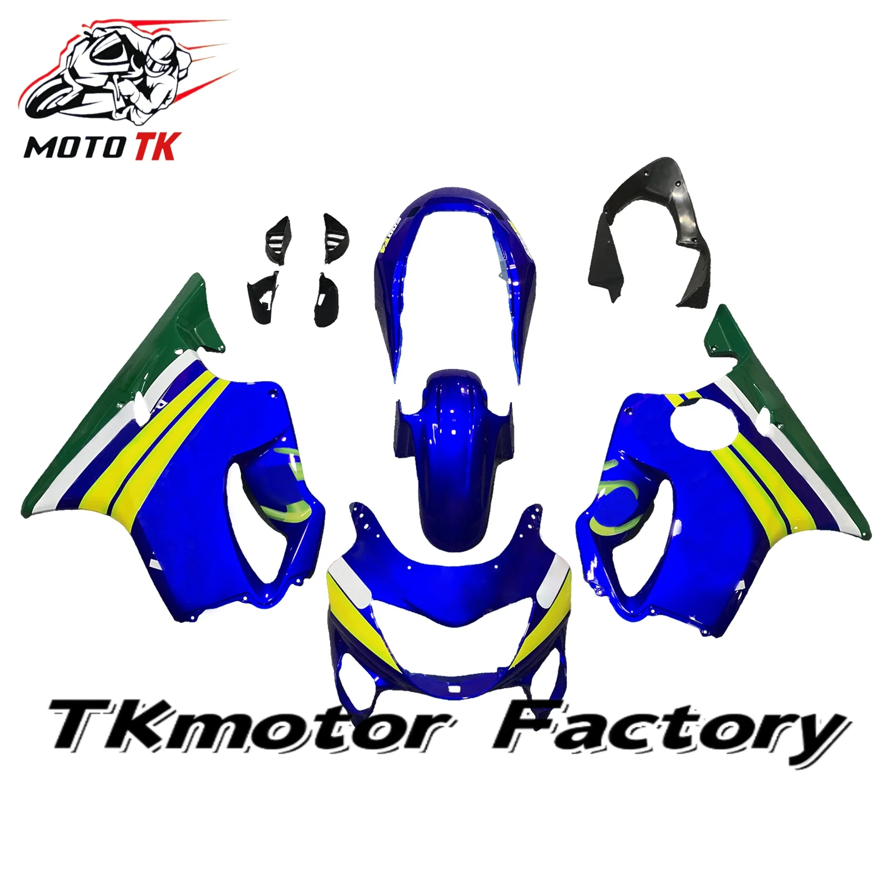 

Fitment Motorcycle Fairing Kit for HONDA CBR6004 1999 2000 CBR600 F4 CBR 600F4 99 00 Injection Fairings Bodywork Set