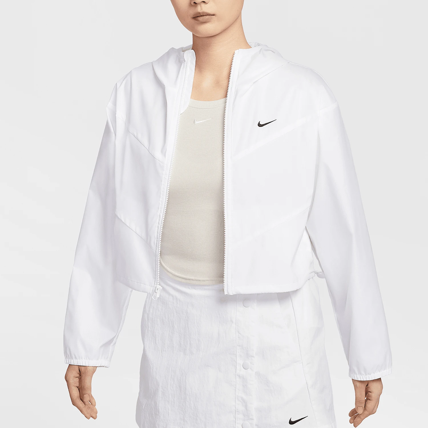 

Nike genuine Spring New Women's Woven Hooded Sports Jacket HJ1183-100