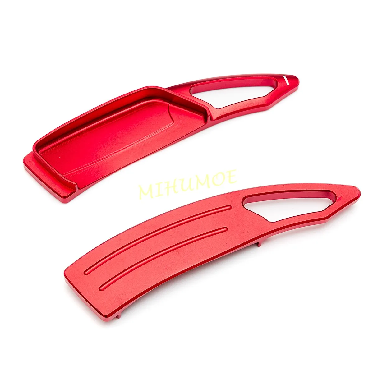 Para Peugeot 508 2008 3008 5008 GT 2017-2023 volante cambio de marchas paleta palanca extensión adornos aluminio rojo