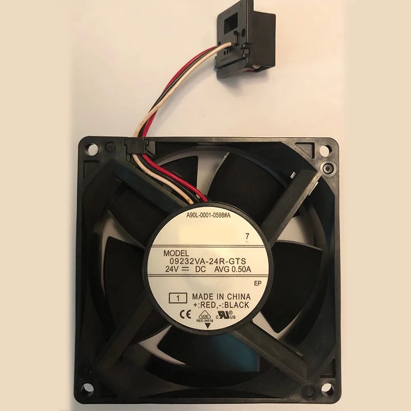 Imagem -02 - Ventilador de Refrigeração com Conector Fanuc A90l0001-0598 a 09232va24r-gts 9wf0924s2031