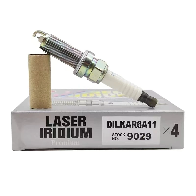 

4-6pcs DILKAR6A-11 9029 Dual Iridium Spark Plug Fit For Nissan Sentra Altima Rogue X-Trail 2.5L Renaul 22401-JA01B DILKAR6A11